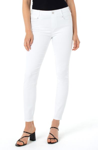 The Gia Glider® Ankle Skinny Liverpool Los Angeles Women Pull-On Bright White