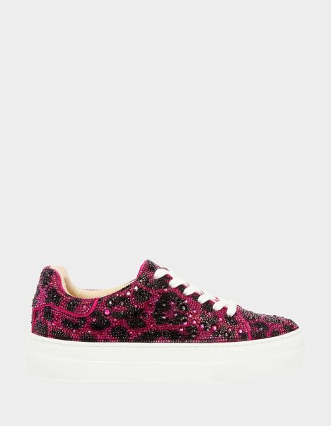 Sidny Pink Leopard Pink Leo Women Betsey Johnson Women’s Shoes